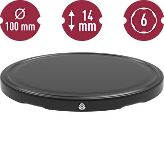 Twist off lid Ø100 , black - 10 pcs. – photo 5
