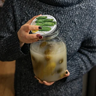 Ø100 twist-off lid, cucumber mix - 10 pcs – photo 9