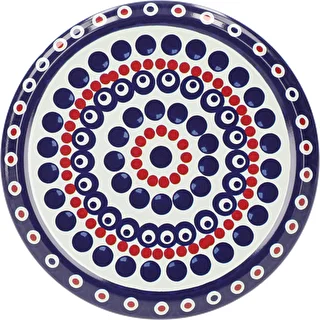 Printed Jar Lids - Ceramics Pattern 2, 82 mm, 6-lug, Pack of 10