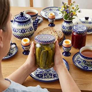 Printed Jar Lids - Ceramics Pattern 2, 82 mm, 6-lug, Pack of 10 – photo 5