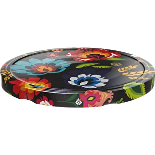 Lid Ø82 / 6 black, Folk print - 10 pcs – photo 2
