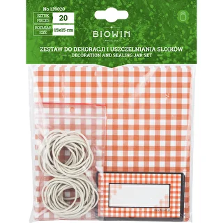 Jar sealing and decorating set - 20 pcs. – photo 3