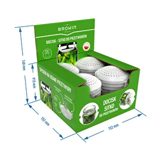 Pressing element - strainer for preserves, brine pickles and vinegar - Ø82 – photo 9
