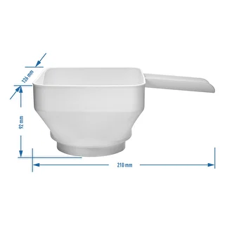 Plastic funnel " Squaring the circle", fi 52-85 mm – photo 6