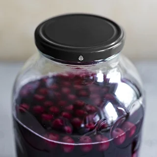 4 L jar with black screw lid Ø100 – photo 9