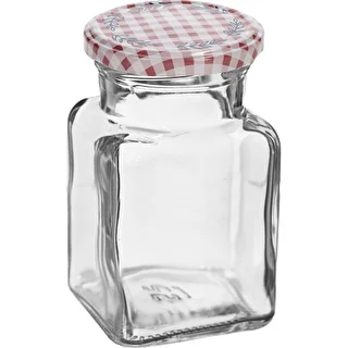 150 ml twist off glass jar Four Corners, lid fi 53 - 6 pcs – photo 3