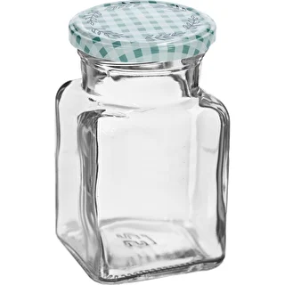 150 ml twist off glass jar Four Corners, lid fi 53 - 6 pcs – photo 4