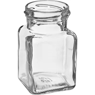 150 ml twist off glass jar Four Corners, lid fi 53 - 6 pcs – photo 2