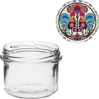 Twist-off jar 235 ml with a colour Ø82/6 lid - 6 pcs – photo 6