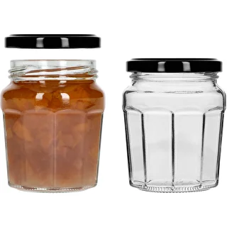 230 ml Konfitura jar with black Ø63/4 twist-off lid - 6 pcs – photo 6