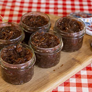235 ml twist-off jar with burgundy lids - 6 pcs – photo 8