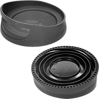 Glass container, 235 ml, with a lid for hanging – photo 4