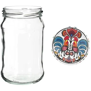 300ml twist off jar with coloured lid Ø66 - 6 pcs. – photo 6