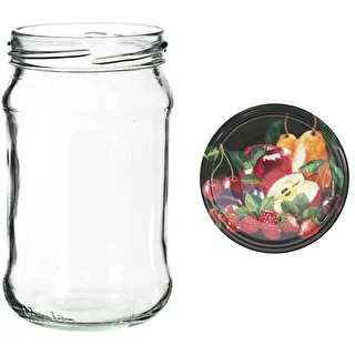 300ml twist off jar with coloured lid Ø66 - 6 pcs. – photo 7