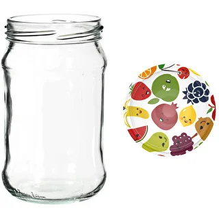 300ml twist off jar with coloured lid Ø66 - 6 pcs. – photo 13