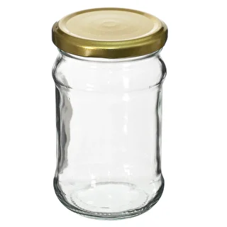 300 ml twist-off jar with golden Ø66 lid - 6 pcs – photo 2