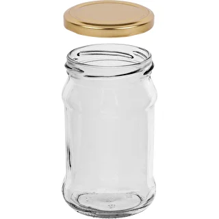 300 ml twist-off jar with golden Ø66 lid - 6 pcs – photo 3