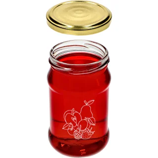 Twist off jar, 300 ml, with “Fruit” print and Ø66/4 lid - 6 pcs. – photo 5