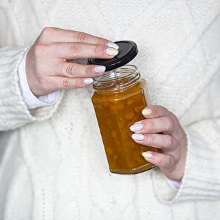 385 ml twist-off jar Ø63 with a black lid, 6 pcs – photo 8