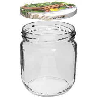 425 mL Gurken jar with a coloured Ø82 lid - 6 pcs – photo 2
