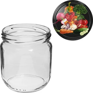 425 mL Gurken jar with a coloured Ø82 lid - 6 pcs – photo 5