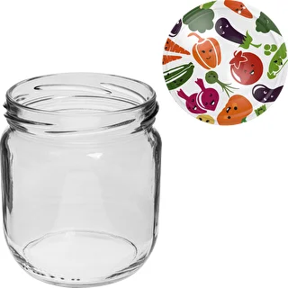 425 mL Gurken jar with a coloured Ø82 lid - 6 pcs – photo 7