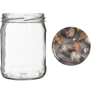500 ml twist off glass jar with coloured lid Ø82/6 - 6 pcs. – photo 8