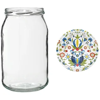 900 ml twist-off jar with coloured Ø82/6 lid - 6 pcs – photo 10