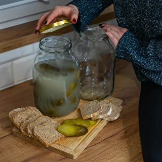 3l twist off glass jar Ø100 - 6 pcs. – photo 4
