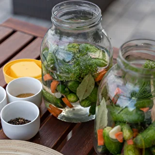 Twist-off Glass Jar 3 L with Plastic Lid Ø100 and Handle – photo 6