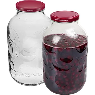 5 L jar with coloured screw lid Ø100 – photo 5