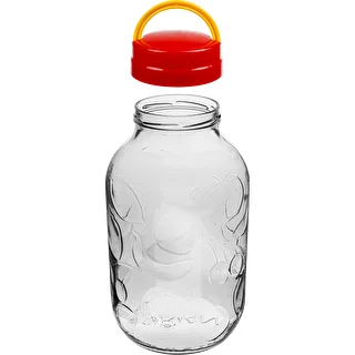 5 L jar for infusion liquor and a screw lid with a handle – photo 3