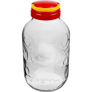 5 L jar for infusion liquor and a screw lid with a handle – photo 2