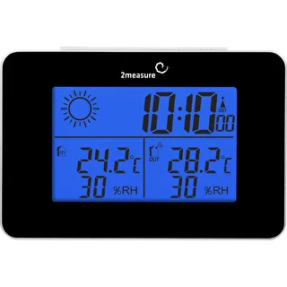 Weather station RCC – electronic, wireless, backlit, sensor, black – photo 9