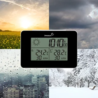 Weather station RCC – electronic, wireless, backlit, sensor, black – photo 21