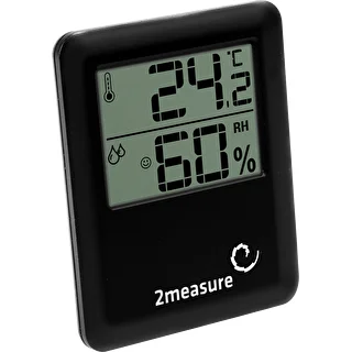 Weather station – electronic, wireless, black