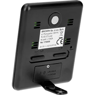 Weather station – electronic, wireless, black – photo 3
