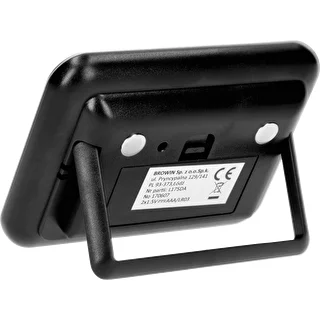 Weather station – electronic, wireless, black – photo 3