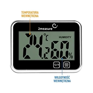 Weather station – electronic, wireless, black – photo 5