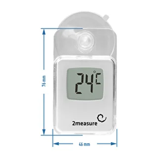 Electronic thermometer with suction cup (-20°C to +50°C) – photo 3