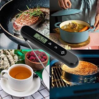 Manually charged electronic kitchen thermometer – photo 9