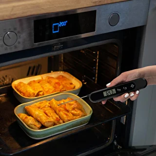 Manually charged electronic kitchen thermometer – photo 10