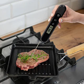 Manually charged electronic kitchen thermometer – photo 11