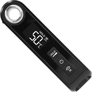Infrared cooking thermometer, compact, with foldable probe – photo 2