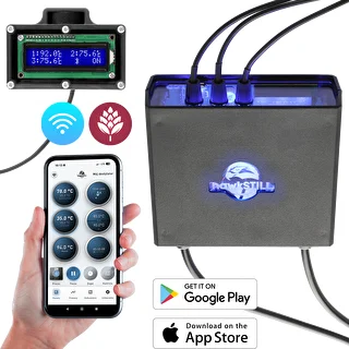hawkSTILL Wi-Fi IQ Kit - distillation thermometer with Wi-Fi and display