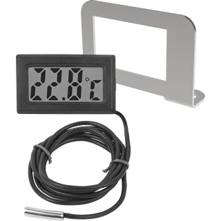 Electronic thermometer in a frame - for distillation (-50°C to +110°C)