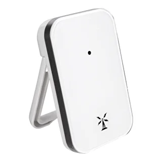 Weather station RCC, DCF – electronic, wireless, backlit, sensor, white – photo 6