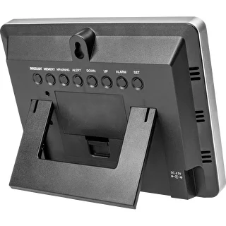 Weather station RCC – Electronic, wireless, backlit, sensor, black – photo 3