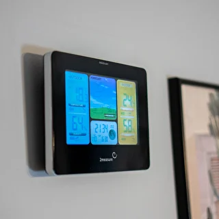 Weather station RCC – Electronic, wireless, backlit, sensor, black – photo 13