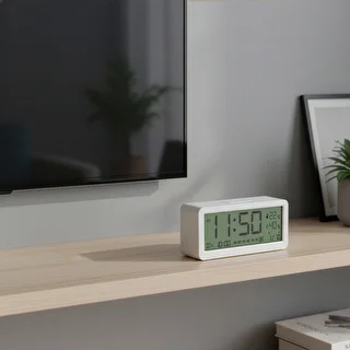 Soens electronic weather station - white, with clock and calendar – photo 9